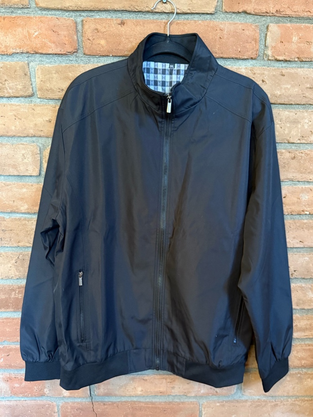 Men's Black Full-Zip Jacket